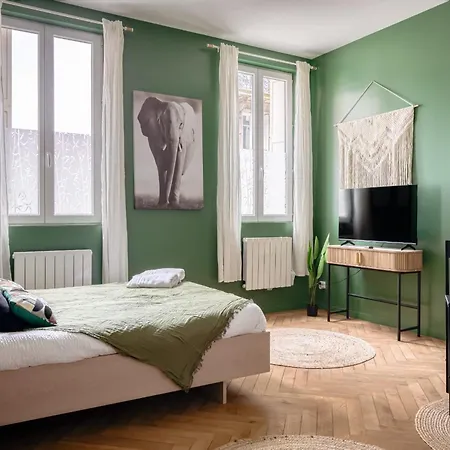 Chez Guillaume - Jungle Renove Balneo A La Gare Apartmán Rouen